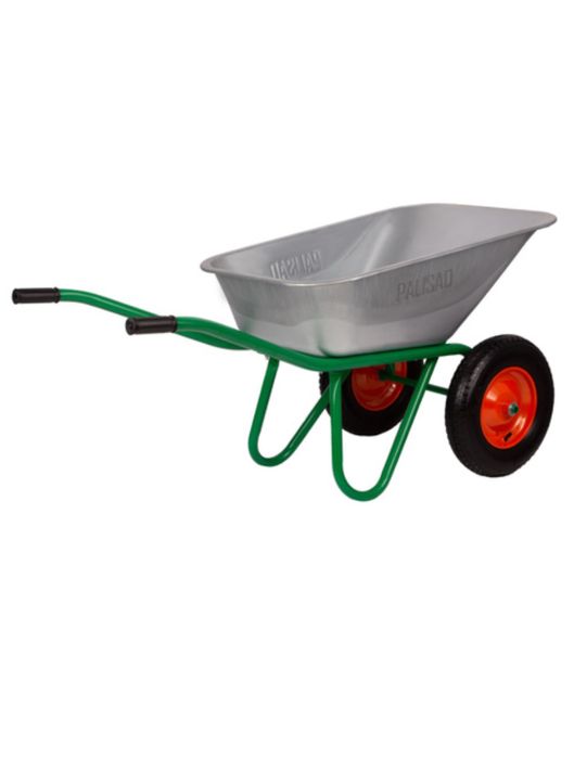 Тачка садово-строительная, 2-х колесная, усиленная, грузоподьем 320кг