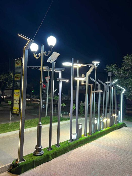 Светильник LED на заказ | Уличные фонари столбы | Ko'cha Chiroqlari