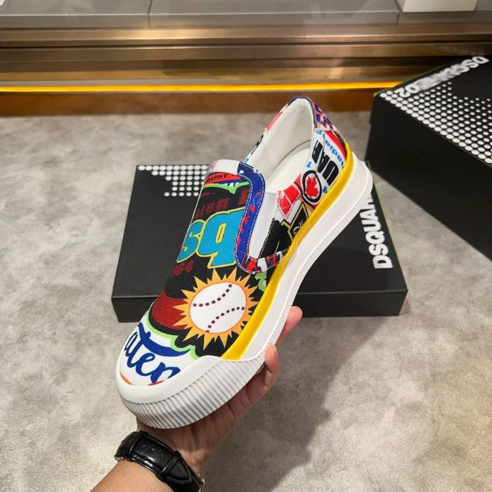 DSQ2 Sneaker "Multicolor"