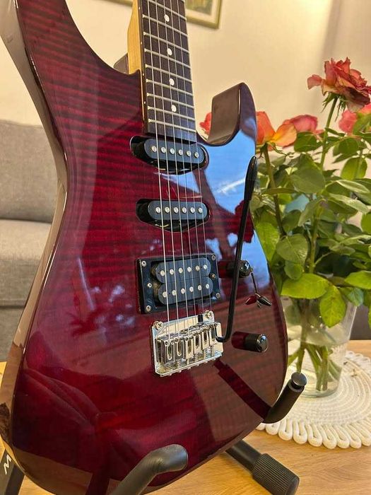 Vand chitara electrica Jackson - Burgundy Red Flamed maple