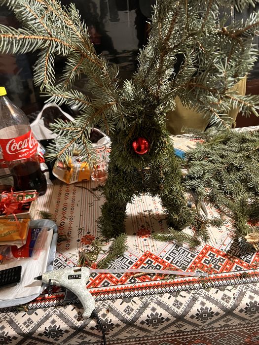 Renii facuti din brad ,, mari si mici