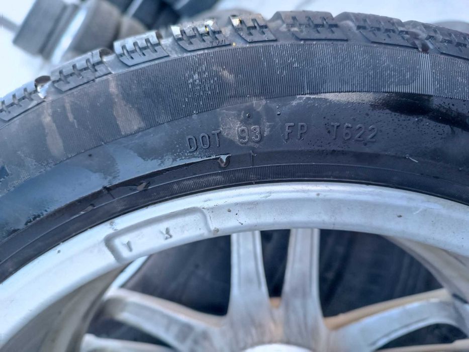 Jante Roti Bmw Seria 2 Cauciucuri Iarna 195 55 17 5x112