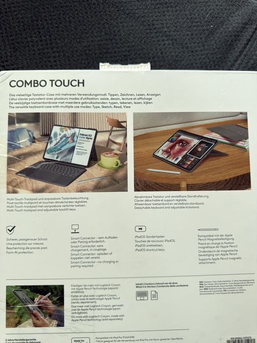 Безжична клавиатура и кейс за iPad Pro 13