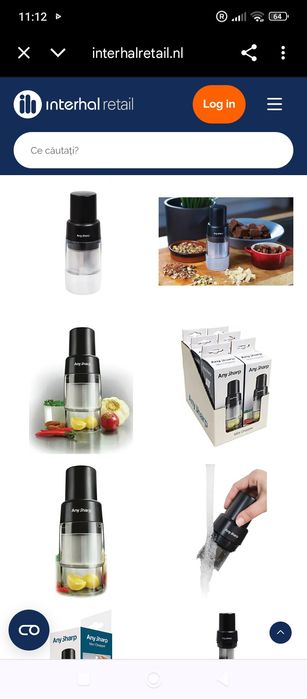 Mini tocător universal .Anysharp.Profesional.nou