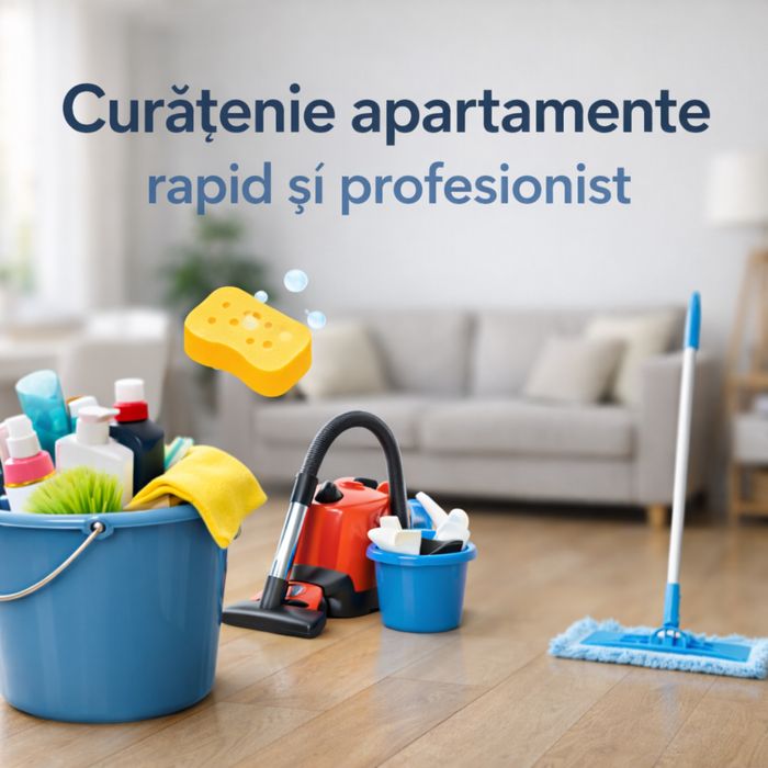 Servicii de curatenie apartament - Cluj