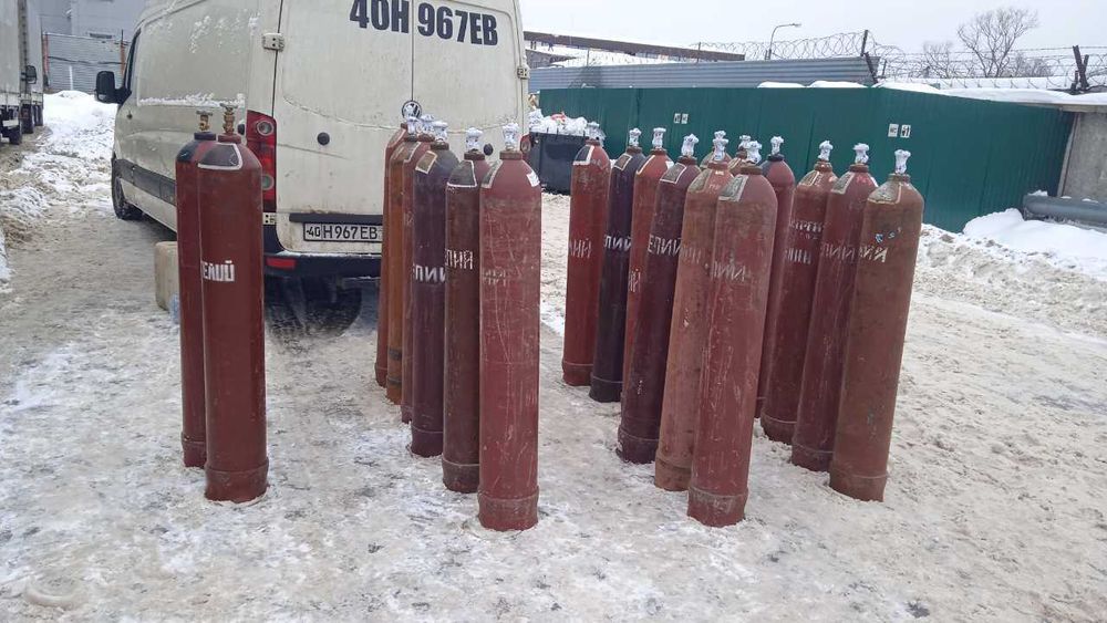 Гелий газообразный, марка «А» -99,995% | Geliy gazsimon, "A" markasi