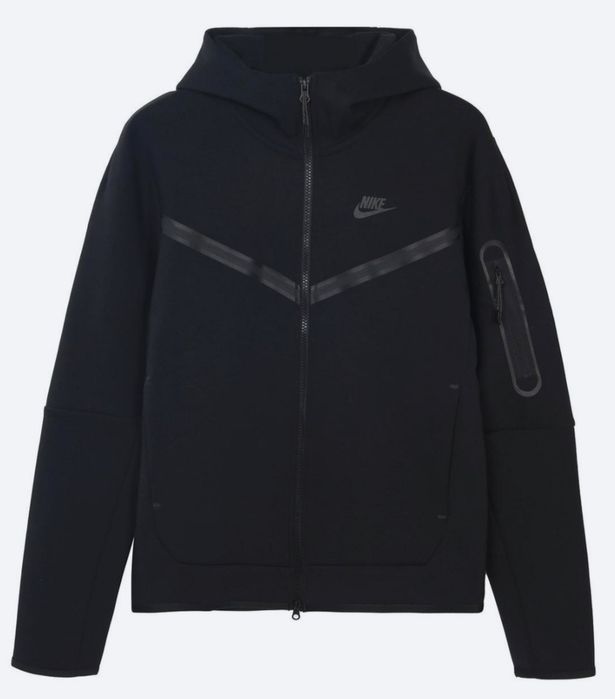 nike tech fleece black