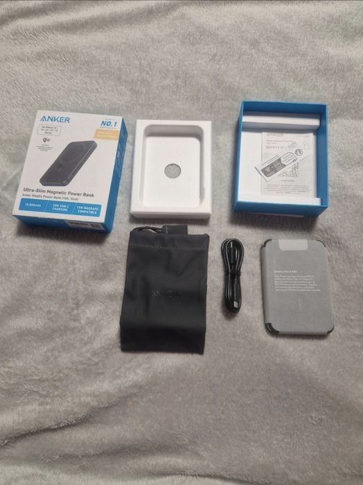 Baterie externa  Anker MagGo MagSafe Slim