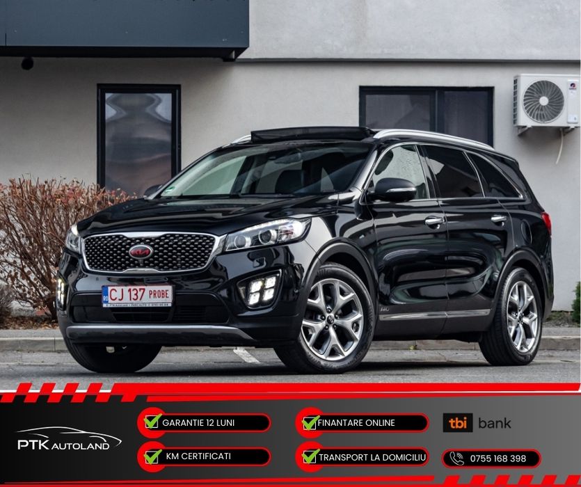 Kia Sorento GT Line / 2.2 CRDi / 7 locuri / 4x4 / Garantie / Rate