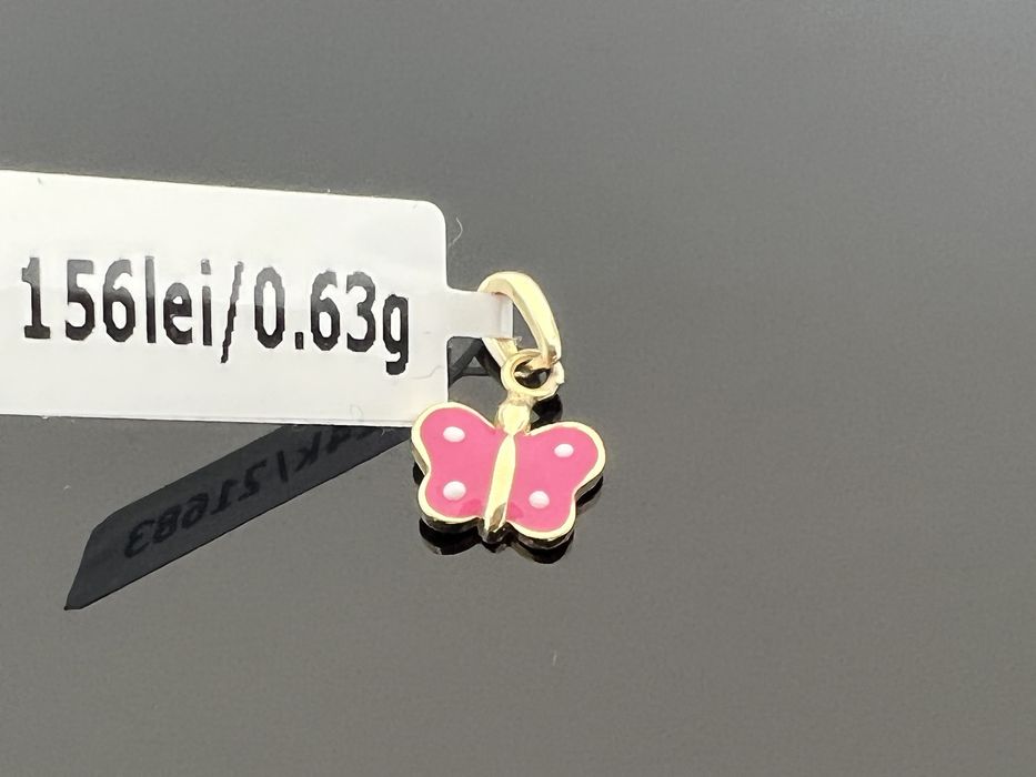 Bijuteria Royal CB : Pandant aur 14k 0,63gr lungime 1cm