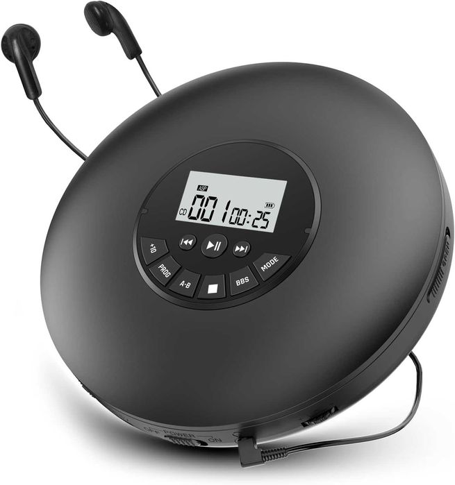CD player portabil  - căști incluse