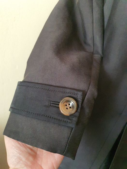 Palton/ trench negru Sisters Point