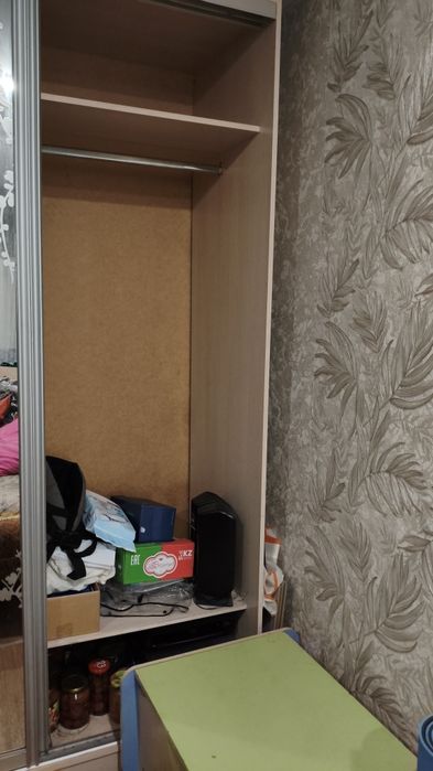 Шкаф-купе, с зеркальными дверями