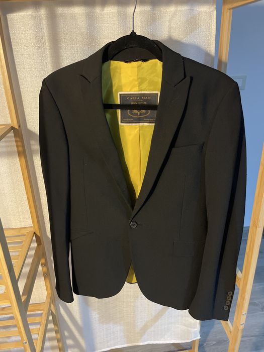 Sacou negru XS barrbati, Zara