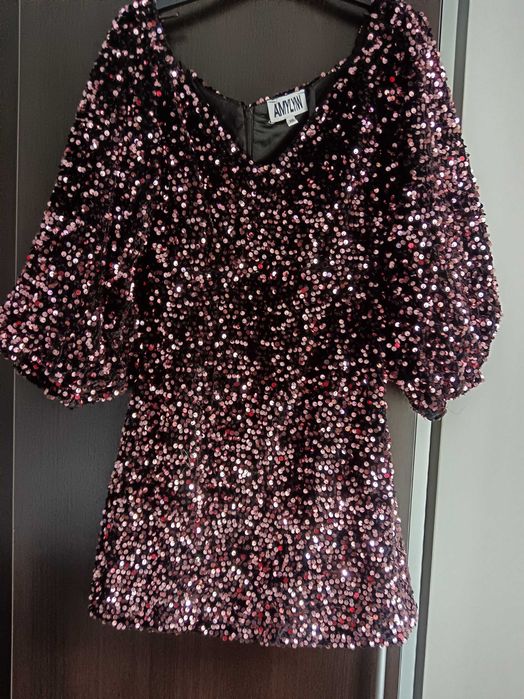 rochie de seara cu paite