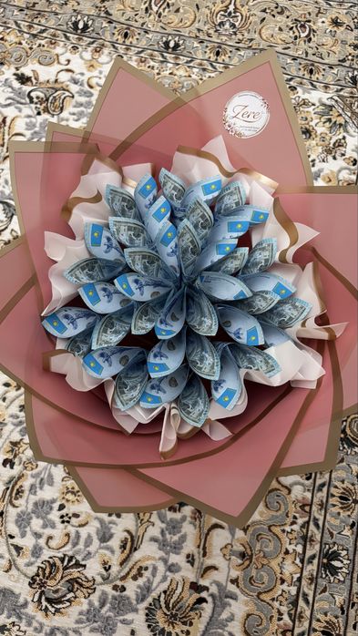 Денежный букет на заказ