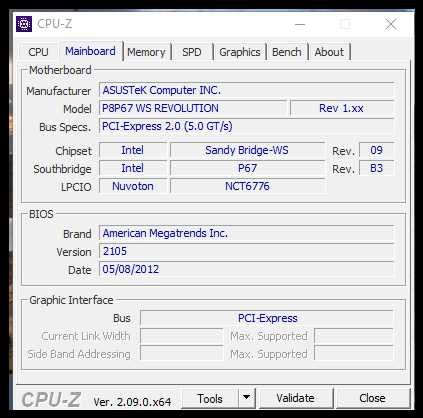 Дъно ASUS P8P67 WS Revolution+Intel Xeon E3-1245 + 8gb lga 1155