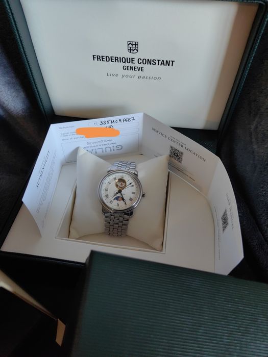 Frederique Constant Heart Beat Moonphase Date