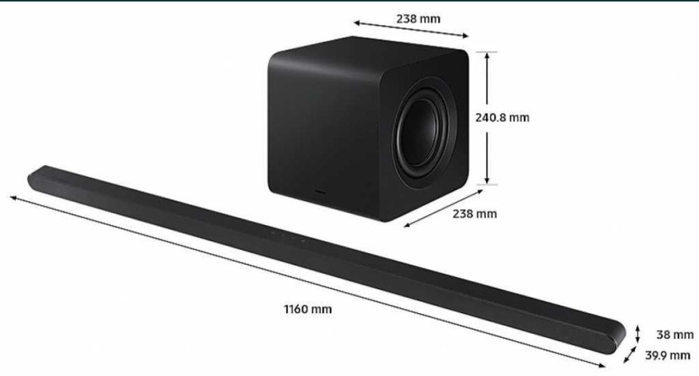 OLED 48"S90F 4K Vision AI SmartTV/2025г./+Soundbar SAMSUNG .