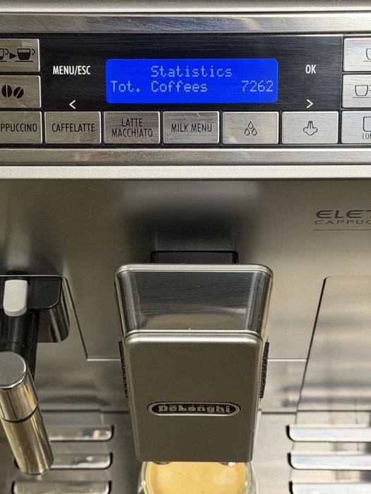 Кафемашина кафе автомат delonghi ELETTA с гаранция