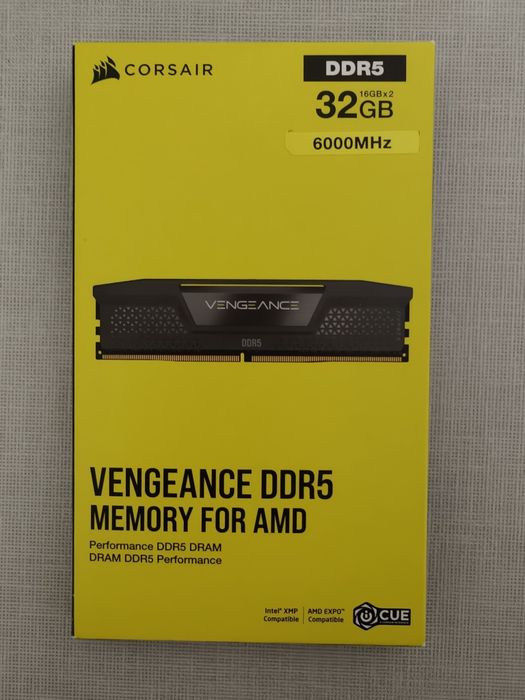 Corsair Vengeance 32GB(2x16) DDR5 6000MHZ CL28