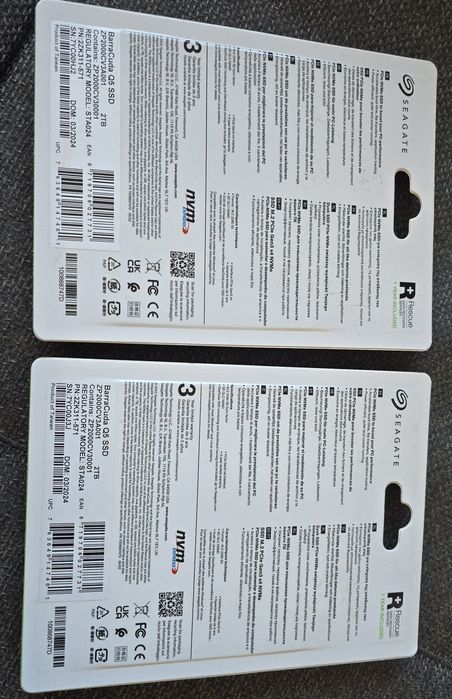Ssd Seagate BarraCuda Q5 2TB M.2 M2 Pcie NVMe Nou
