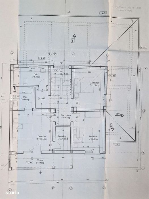 Vila P+1, zona linistita, pentru doua famili.