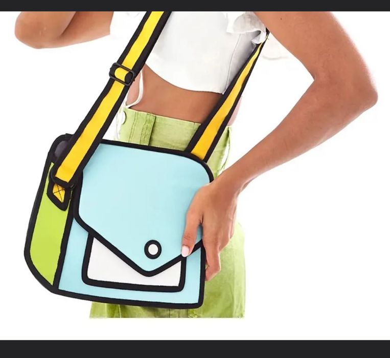 Мультяшная сумка , сумка 2 D