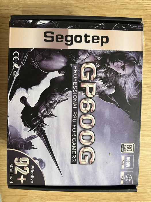 Sursa Segotep GP609G 80 PLUS GOLD 500 W Effective 92+