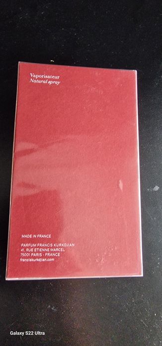 Парфюмът Maison Francis Kurkdjian Baccarat Rouge 540