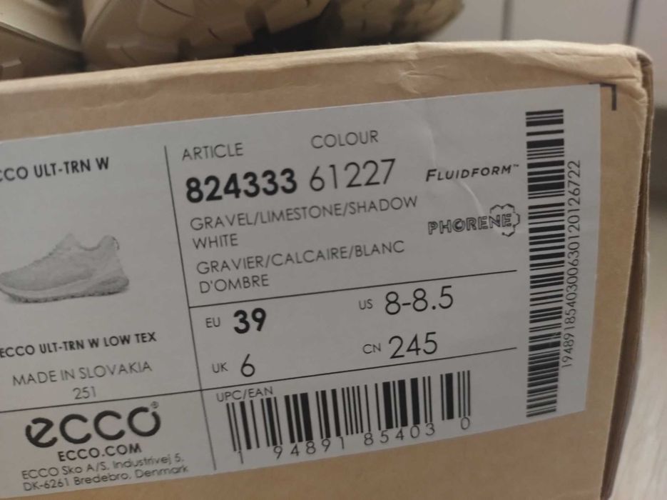 дамски туристически маратонки ECCO размер 39