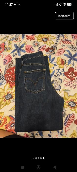 Blugi Levis ribcage straight