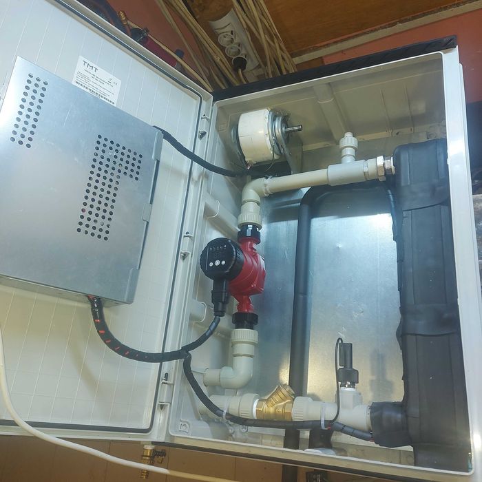 Хидробокс вътрешно тяло за термопомпа