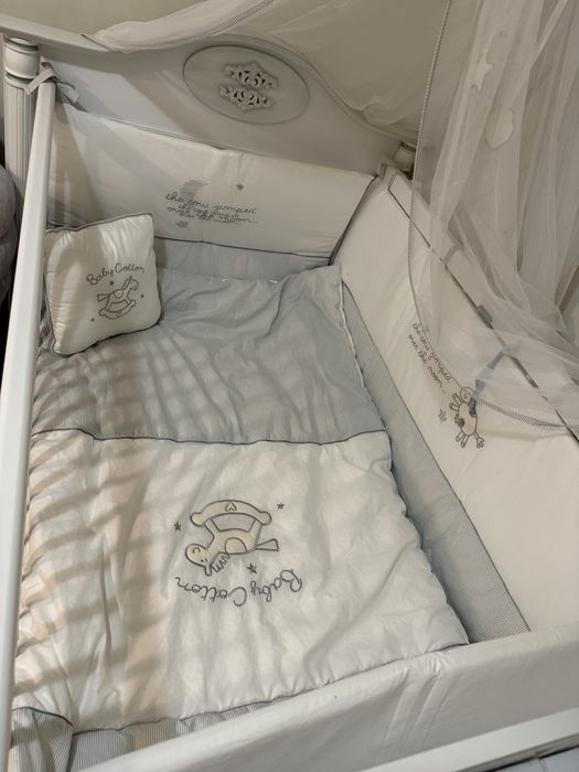 Patut transformabil cu pat suplimentar