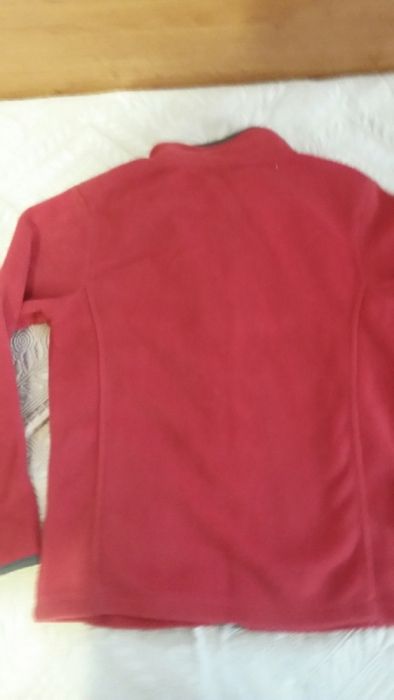 Детски суичър; Детски суичър с цип в червено