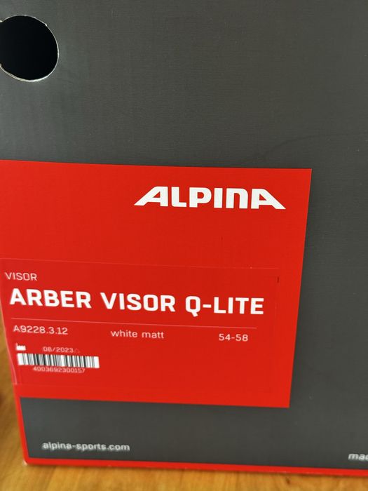 Casca cu viziera schi Alpina