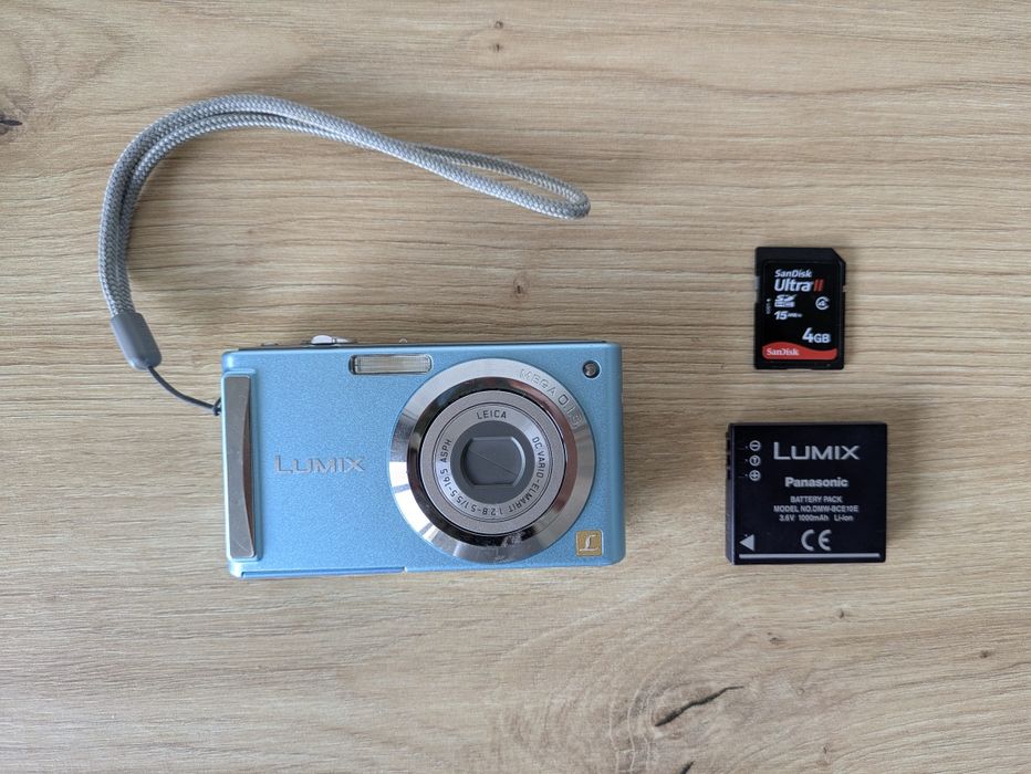 Panasonic LUMIX DMC-FS3 УНИКАЛНИ СНИМКИ Дигитален фотоапарат КАТО НОВ