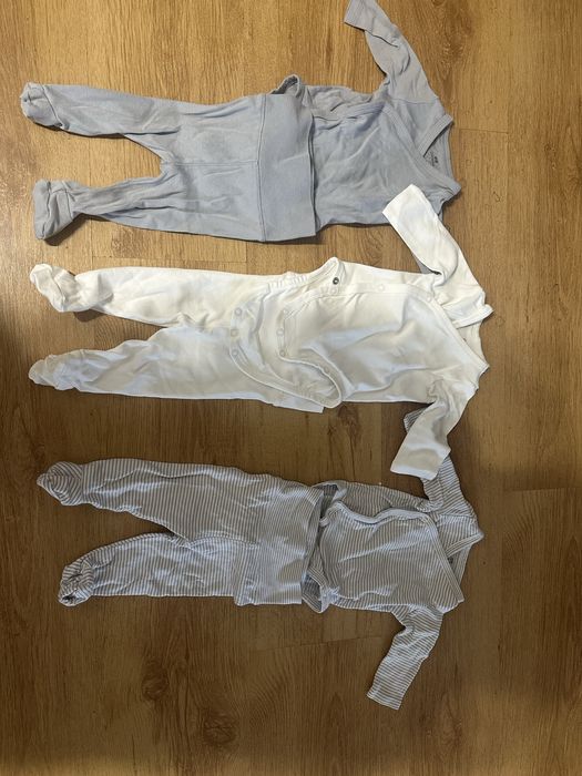 Бебешки гащеризони (комплект от 3 броя) – много запазени