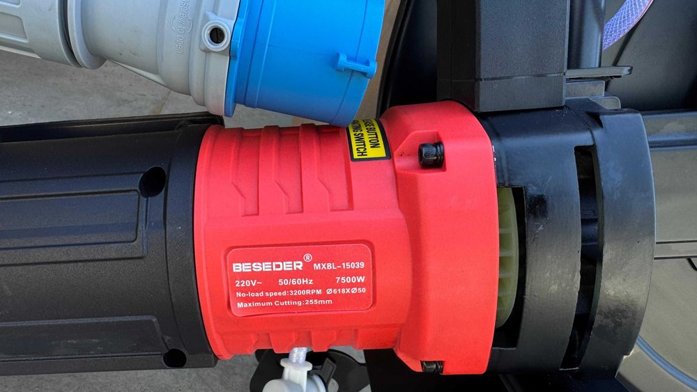 Mașini de tăiat beton BESEDER – disc 400 (3900W)/600 mm, (7500W)