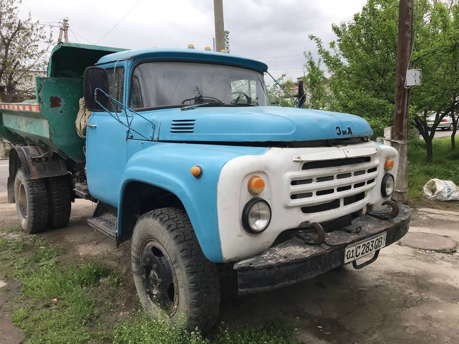 ЗИЛ 130 самосвал московский кузов 1990 года 4 газ балона