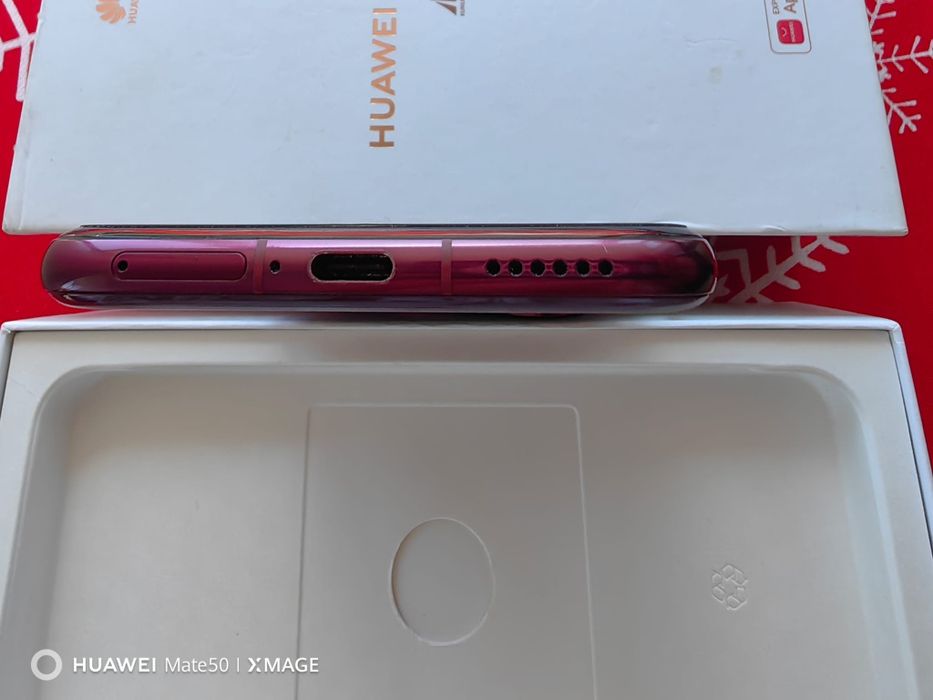 Vând HUAWEI PURA 80 PRO ROȘU cu factura și garanție până în septembrie 2027