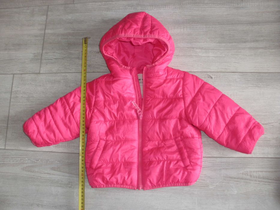 Детско зимно яке-розово