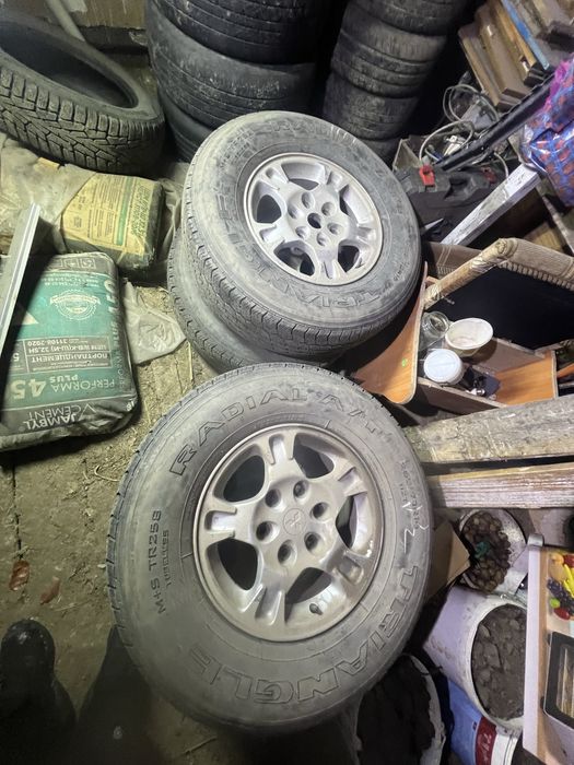 Колеса в сборе, паджеро 4