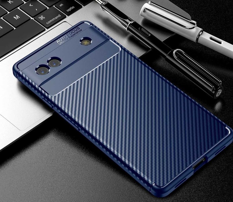 Husa Antisoc model CARBON pentru Google Pixel 6A / Pixel 7A