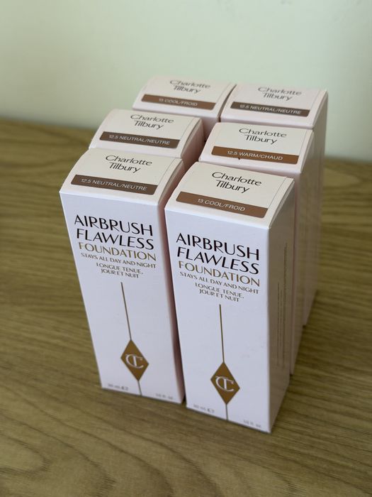 Лот оригинални фон дьо тени Charlotte Tilbury Airbrush flawless