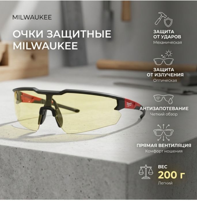 Защитные очки Milwaukee