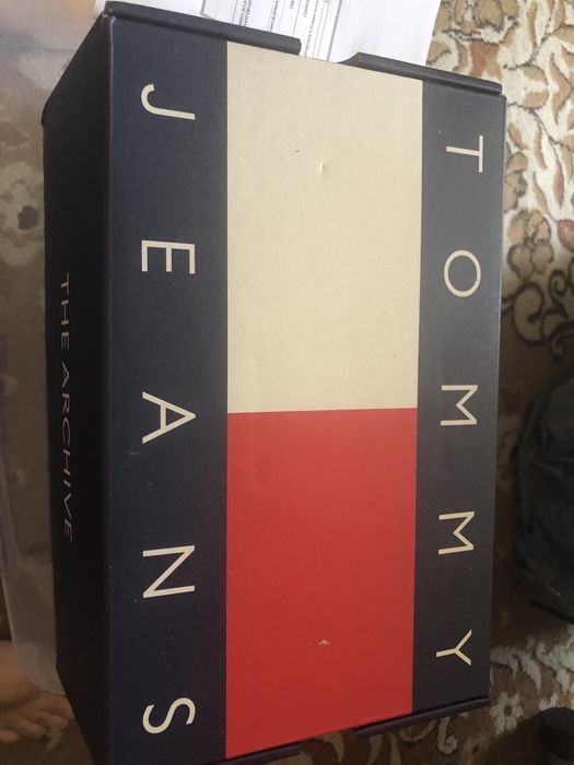 Adidasi tenisi Tommy Hilfiger “The Archive” piele noi in cutie
