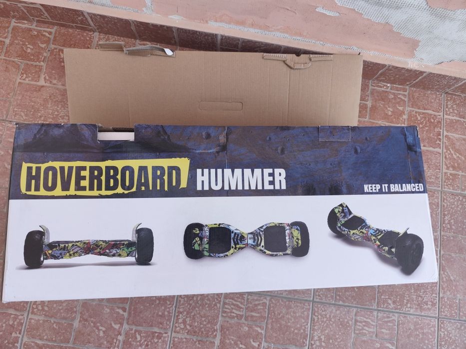 Hoverboard Hummer HipHop PRO 8.5" – 700W + Scaun CADOU!