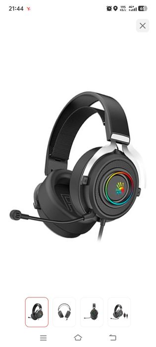 Игровые наушники и микрофон