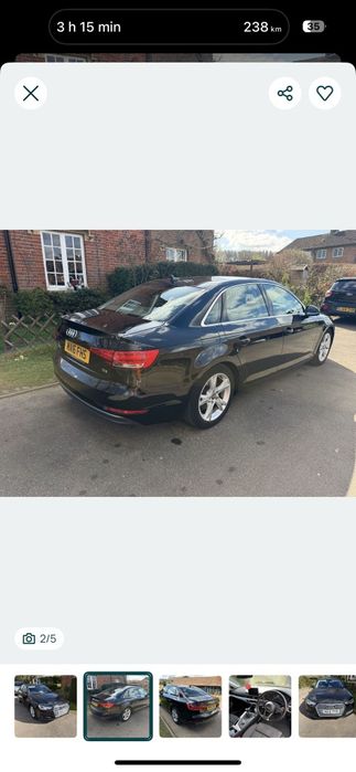 Bara fata audi a4 b9